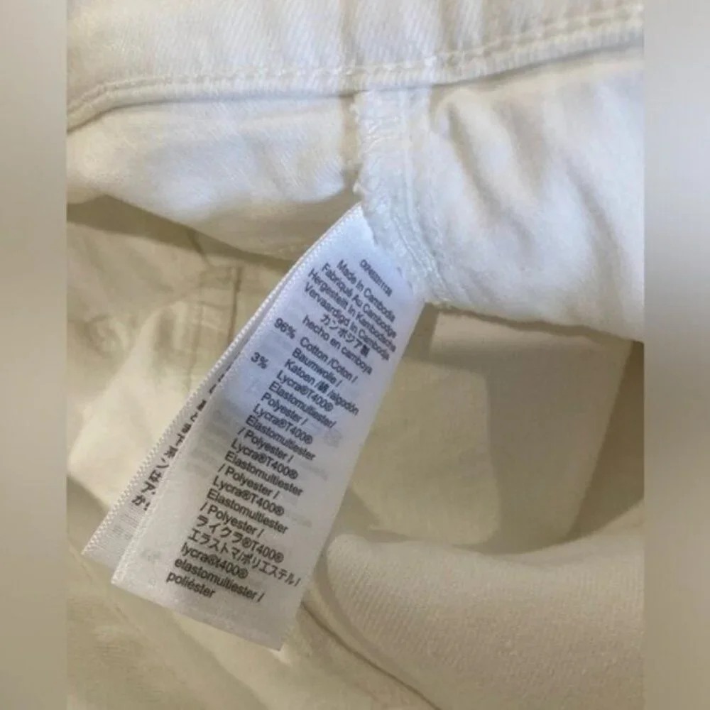 Madewell Women's High Rise Jeans - White - Picture 8 of 13